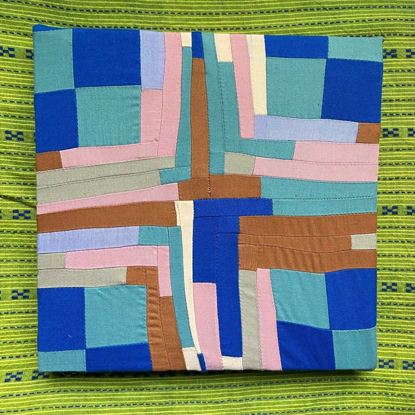 Stretched Quilt: Improv