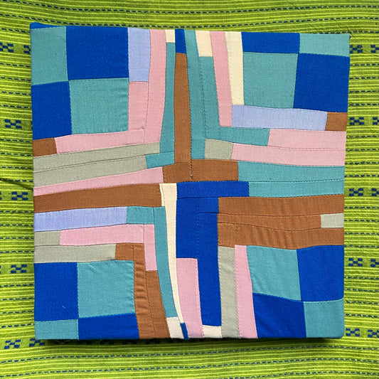 Stretched Quilt: Improv