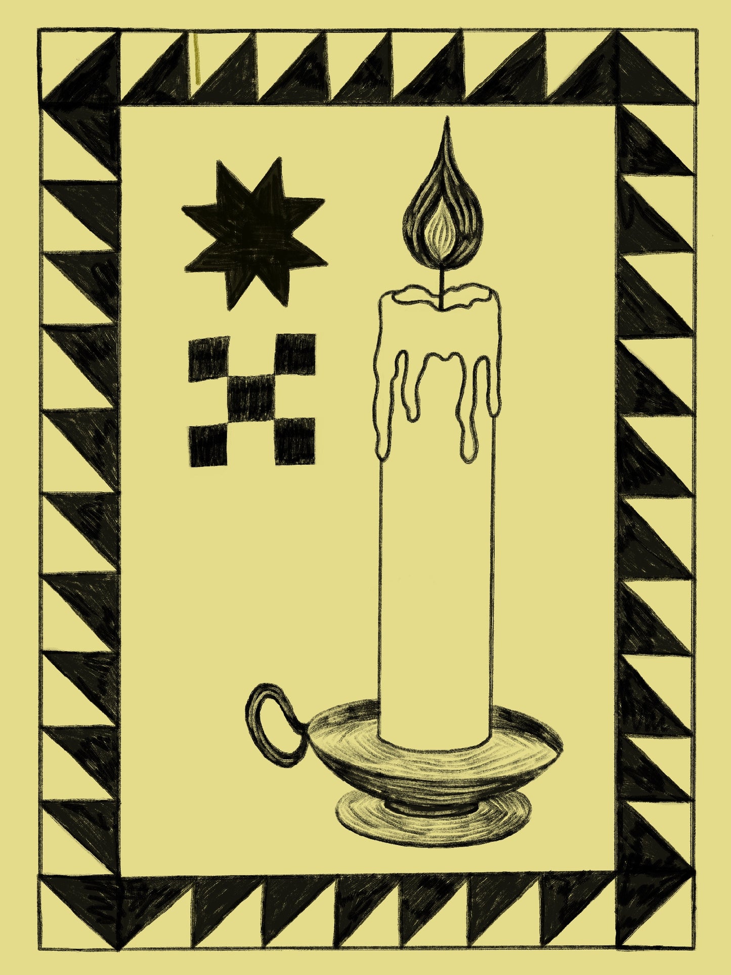 Seconds: Candle print