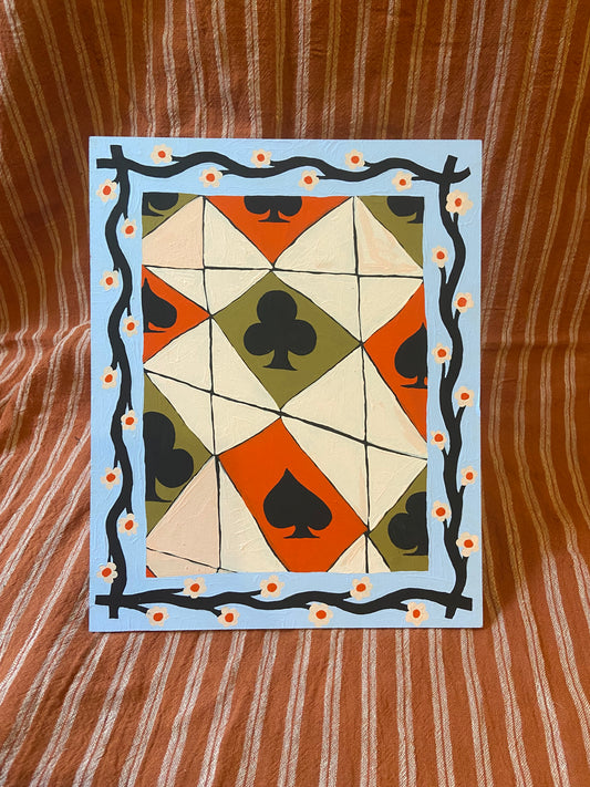 Original: Spade and Clubs Quilt